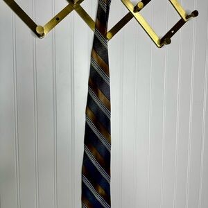 Puritan Special Edition Tie in Blue and Brown